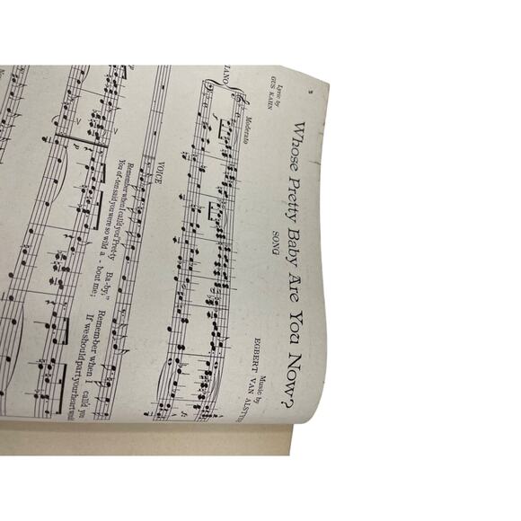 1916 Whose Pretty Baby Are You Now Sheet Music Gus Kahn Egbert Van Alstyne - Picture 3 of 8